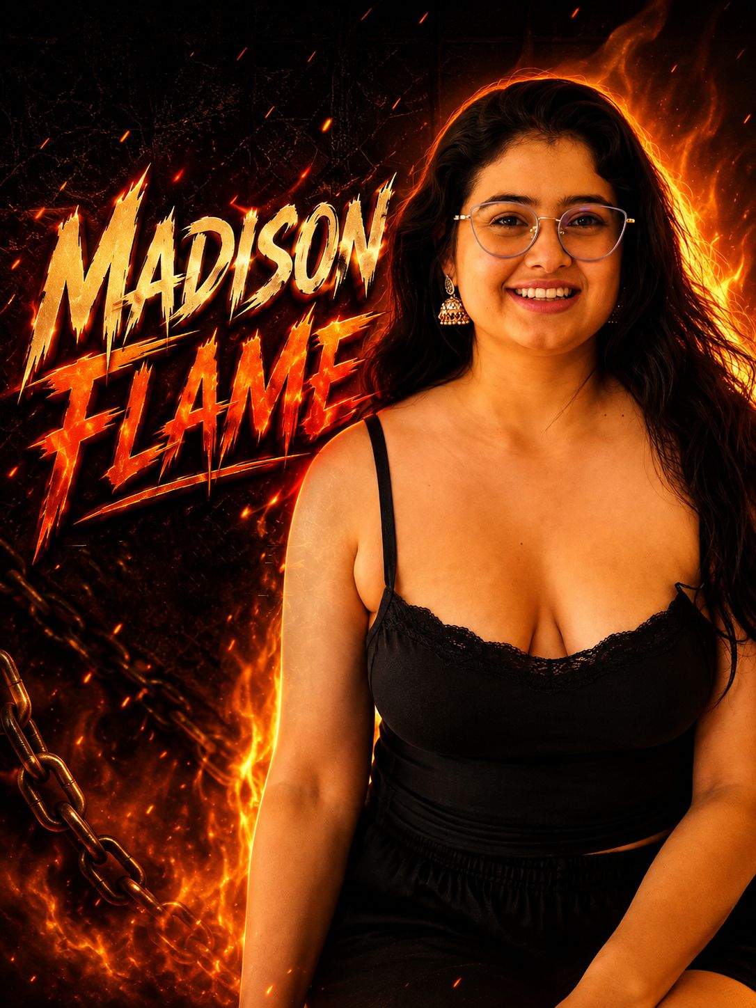 Madison Flame Double Dildo Fuck (2026) Hindi Uncut Video