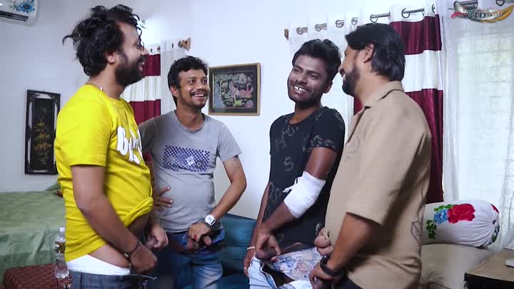 Screenshot Of Mallu Bhabhi Gangbang (2025) Hindi GoddesMahi Short Films
