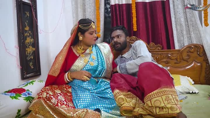 Screenshot Of My First Night (2025) Hindi GoddesMahi Short Films
