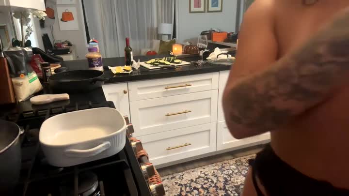 Screenshot Of Nude Kitchen (2025) English Onlyfans Short Films