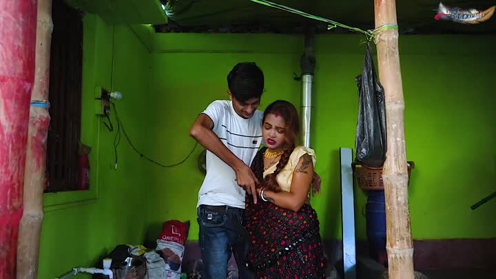 Screenshot Of Outdoor Kitchen (2025) Hindi GoddesMahi Short Films